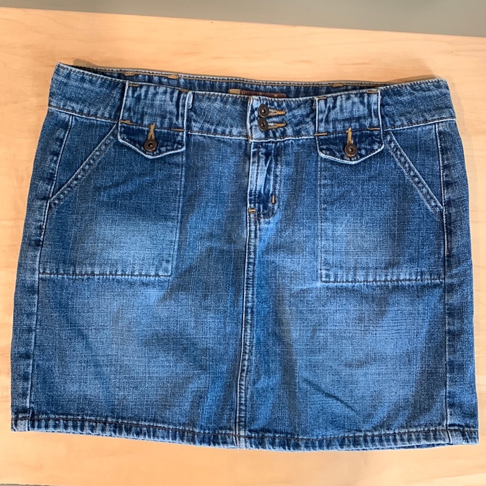 LEI Vintage Jean Miniskirt. Size 11.